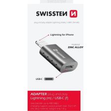 Swissten plug&play adapter Lightning - USB-C (55500400) (55500400) kábel és adapter