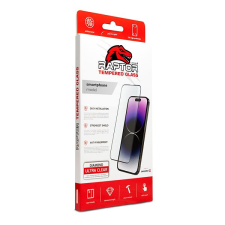 Swissten Raptor Diamond Ultra Clear Apple iPhone 16 3D üvegfólia - fekete mobiltelefon kellék