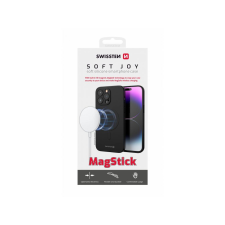 Swissten Soft Joy MagStick Apple iPhone 14 Plus szilikon tok fekete (35500111) (Swissten35500111) tok és táska