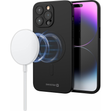 Swissten Soft Joy MagStick Apple iPhone 16 Plus fekete tok (35500122) tok és táska