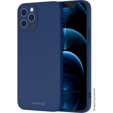Swissten Soft Joy szilikon tok iPhone 14 Pro Max, kék (34500278) tok és táska