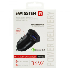 Swissten Szivargyújtós USB Gyorstöltő 36W (3020111760) (s3020111760) mobiltelefon kellék