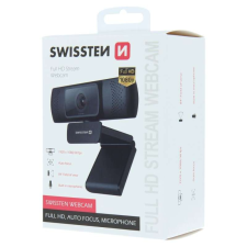 Swissten webkamera FHD 1080p - autofókusz, beépített mikrofon webkamera