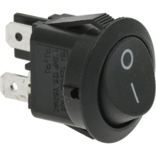 SWITCH 1-POLE BLACK ø 20 mm kisháztartási gépek kiegészítői