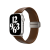 Switcheasy Classic bőr szíj Apple Watch S4-S9 okosórákhoz, 38/40/41mm, barna (SAW341238BN24)