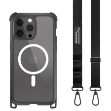 Switcheasy Odyssey M + pánt hátlaptok iPhone 15 Pro Max átlátszó tok és táska
