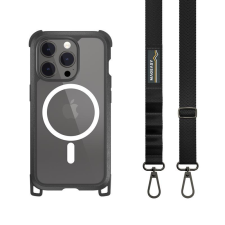 Switcheasy Odyssey M + Strap Apple iPhone 15 Pro MagSafe Tok - Átlátszó tok és táska