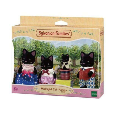 Sylvanian Families Fekete cica család játékfigura