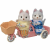 Sylvanian Families Playset Sylvanian Families Husky siblings and their tandem