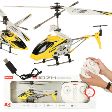  SYMA S107H RC helikopter 2.4GHz RTF sárga színben távirányítós modell