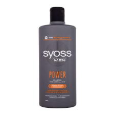 Syoss Men Power Shampoo sampon 440 ml férfiaknak sampon
