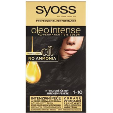 Syoss Oleo Intense 1-10 Intenzív fekete (50 ml) hajfesték, színező