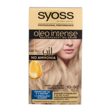 Syoss Oleo Intense Permanent Oil Color hajfesték 50 ml nőknek 10-50 Ashy Blond hajfesték, színező