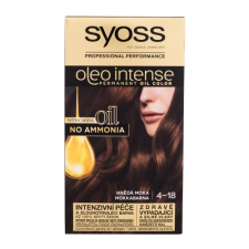 Syoss Oleo Intense Permanent Oil Color hajfesték 50 ml nőknek 4-18 Mokka Brown hajfesték, színező