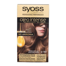 Syoss Oleo Intense Permanent Oil Color hajfesték 50 ml nőknek 6-80 Hazelnut Blond hajfesték, színező