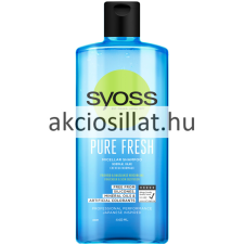 Syoss Pure Fresh Micellás Sampon 440ml sampon