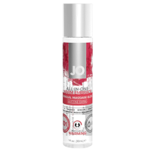 System Jo All-in-one - melegítő síkosító és masszírozó gél (30ml) síkosító