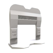 System Leveling D.O.O. Szintezö klipsz 3mm (500ks) barkácsolás, csiszolás, rögzítés