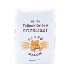 Szabó Malom Szabó Malom teljes kiőrlésű rozsliszt rl-190 1000 g reform élelmiszer