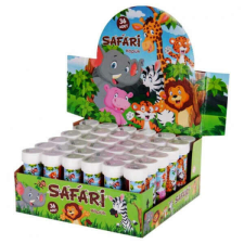 Szafari állatos buborékfújó - 60 ml buborékfújó