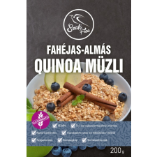 Szafi Free SZAFI FREE FAHÉJAS-ALMÁS QUINOA MÜZLI 200G sütés, főzés