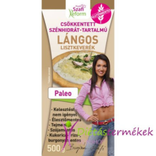  Szafi Reform lángos lisztkeverék szénhidrát csökkentett 500 g reform élelmiszer