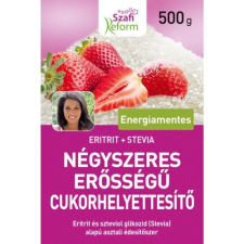 SZAFI Reform paleo négyszeres erősségű cukorhelyettesítő eritrit+stevia 500 g reform élelmiszer