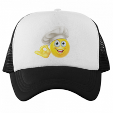 Szakács Emoji - Trucker Hálós Baseball Sapka női sapka