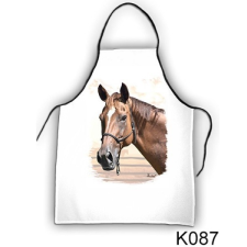  Szakács kötény, Barna lófej ajándéktárgy