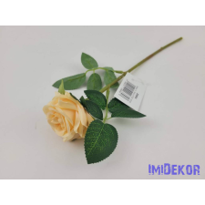  Szálas mini rózsa 27 cm - Barack dekorációs kellék