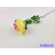  Szálas rózsa 61 cm - Vaj-Foltos dekoráció