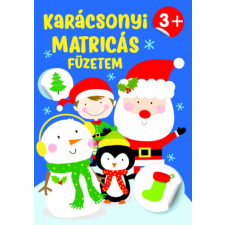 Szalay könyvek Karácsonyi matricás füzetem gyermek- és ifjúsági könyv