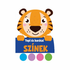 Szalay könyvek Kartonkönyv Színek - Topi és barátai gyermek- és ifjúsági könyv