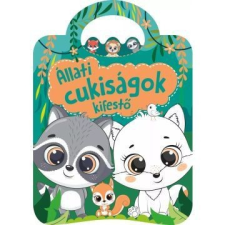 Szalay Könyvkiadó Állati cukiságok kifestő kreatív és készségfejlesztő