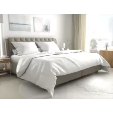  Szállodai ágynemű ATLAS GRÁDL STANDARD fehér - 2 cm-es csíkos kártolt pamut lakástextília