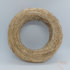  Szalma koszorú alap - 20 cm