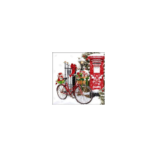  Szalvéta Bike in snow papírárú, csomagoló és tárolóeszköz