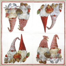  Szalvéta – Friendly Tomte papírárú, csomagoló és tárolóeszköz