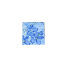  Szalvéta Kék virág papírárú, csomagoló és tárolóeszköz