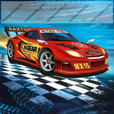  Szalvéta, Super Racer, 3 rétegű, 33x33 cm, 1 db asztalterítő és szalvéta