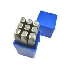  Számbeütő készlet 12mm barkácsszerszám