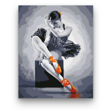 Számfestő Balettcipő - számfestő készlet kreatív és készségfejlesztő