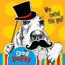 Számfestő Dog Party Úr - gyémántszemes kirakó kreatív és készségfejlesztő