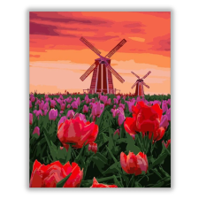 Számfestő Hollandia - számfestő készlet kreatív és készségfejlesztő