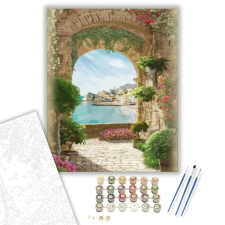 Számfestő.hu A kastélyban - számfestő készlet – 40×50 cm (Keretre feszítve) kreatív és készségfejlesztő