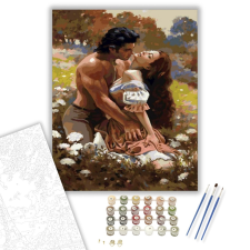 Számfestő.hu A mezőn - számfestő készlet – 40×50 cm (Keretre feszítve) kreatív és készségfejlesztő