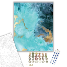 Számfestő.hu Arany a Tenger Alatt - számfestő készlet – 80×100 cm (Keret nélkül) kreatív és készségfejlesztő
