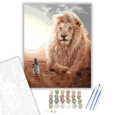 Számfestő.hu Az óriás - számfestő készlet – 40×50 cm (Keretre feszítve) kreatív és készségfejlesztő