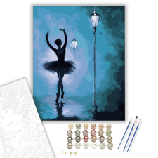 Számfestő.hu Balett az éjszakában - számfestő készlet – 40×50 cm (Keretre feszítve) kreatív és készségfejlesztő