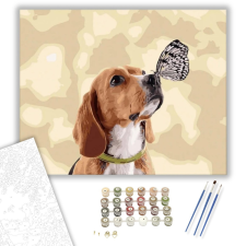 Számfestő.hu Barátkozás - számfestő készlet – 40×50 cm (Keretre feszítve) kreatív és készségfejlesztő